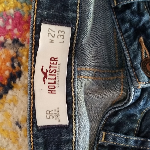 Hollister Boot Cut Jeans Size 27 - Picture 3 of 4